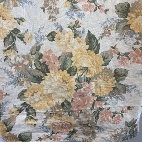 Vtg Alfred Dunner 18 Floral Button-Up Shirt Women's Boho Cottagecore Grandmacore - Picture 14 of 16